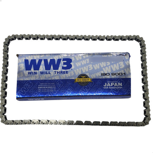 Corrente Comando Ww3 112 Elos Nx 400 1999/2015 3