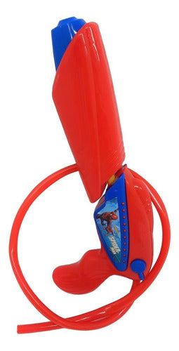 Spiderman Torso Shape Water Backpack with Water Gun Toy 3
