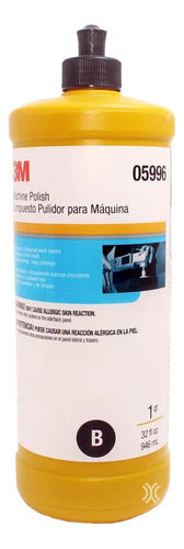 3M Pasta Paso B Machine Polish Para Paño Negro X 946ml 0