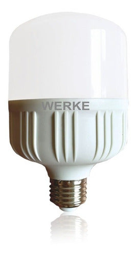 Werke Lampara Galponera Led Alto Poder 50w High Power E27 0