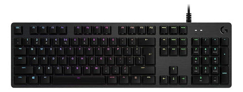 Logitech G512 Lightsync RGB Mechanical Gaming Keyboard, Di 1