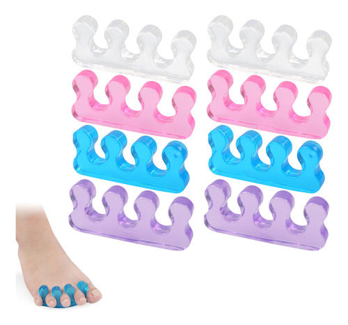 Pedicure Split Toe Holder, 8 Unidades 6