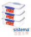 Sistema 3 Klip It 2 Liters Containers Original New Zealand 1