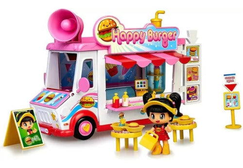 Pinypon Happy Burger Food Truck 17210 2