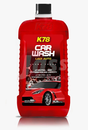 K78 Car Wash Shampoo Ultimate Shine 500ml Neutral pH Autos 1