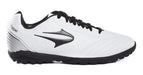 Topper - Drible II Society Soccer Cleats White Black Silver 0