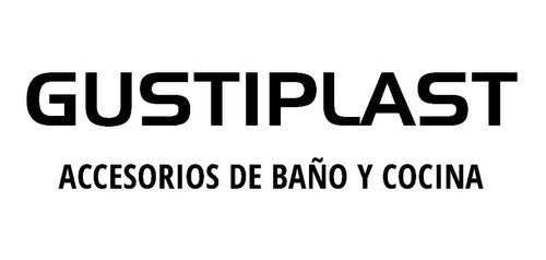 GUSTIPLAST Ganchos Para Cortina Plástico Blanco 12u De Baño 5