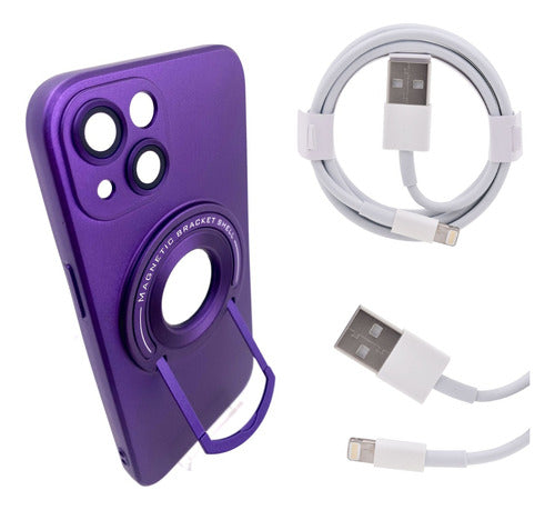 Protective Case + Charger Cable for iPhone 13 with Magsafe 9