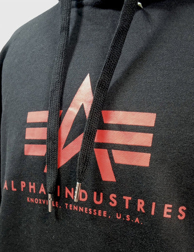 Alpha Industries Logo Alpha Hoodie New Season 2