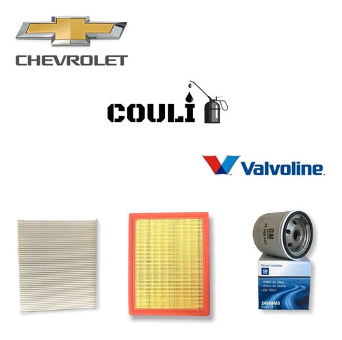 Chevrolet Spin / Cobalt / Onix 1.8 Petrol Filters Kit 0