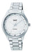 Q&Q Analog Watch Steel Mesh White Dial Q49B004PY Febo 0