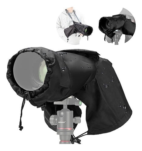 Neewer Camera Rain Cover, Small Size Durable Nylon Raincoat 0