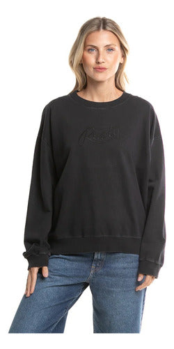 Rusty Script Oversized Crew 1