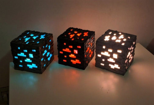 303 Diseños Minecraft Lamp - Mineral Blocks 1