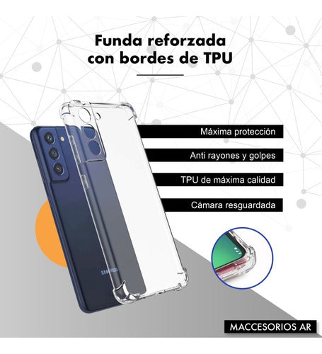 Funda Esquina Reforzada Compatible Samsung S21 1