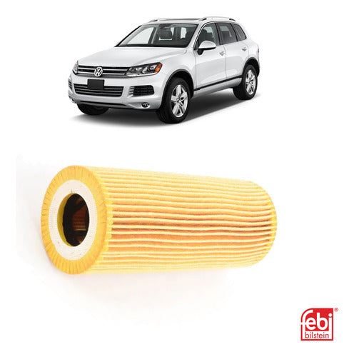 Febi Filtro Aceite Touareg 11 12 Nafta 3.0 L. 6 Cil Q5 3.2 0