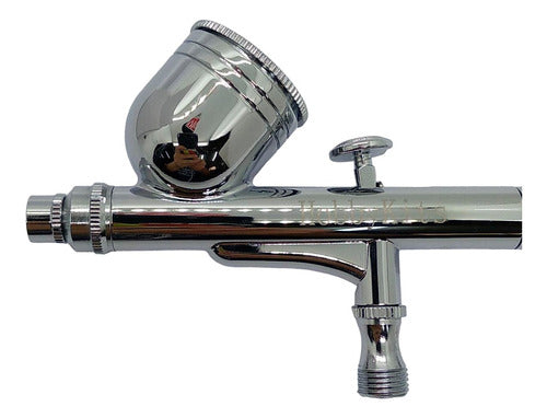 Dual Action Gravity Feed Airbrush with Floating Nozzle 8