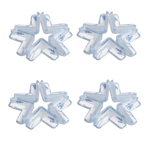 20pcs Claro Mesa Escritorio Borde Protector Cojín Bebé Segur 2