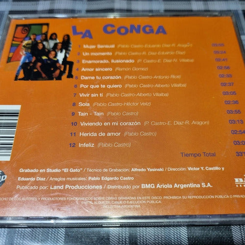 La Conga - Cd Original Cumbia  90 Impecable 2