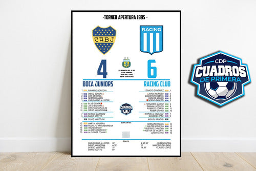 Poster Racing Vs Boca 0