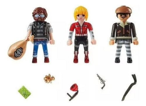 ES DIVERTIDO Playmobil City Action Set of 3 Thieves 1