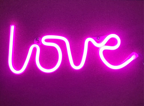 Aplique Luz De Neon - Love 2