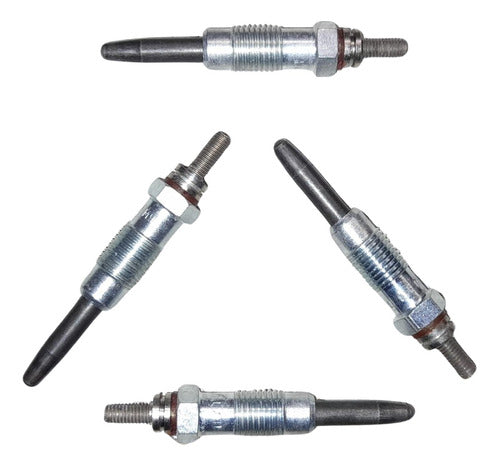 Hescher 4 Reinforced Glow Plugs for Duna Diesel 1.7 Hu110 Dui 4