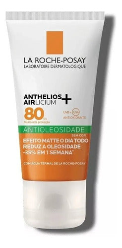 Protector Solar Anthelios Toque Seco - Oil Control Fps+ 80 0