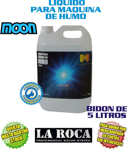 Moon Smoke Liquid for Smoke Machine - 5 Liters 2