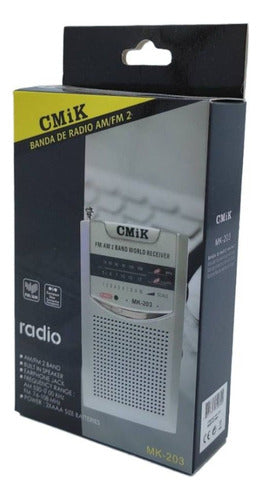 CMiK Portable AM / FM Radio MK-203 2