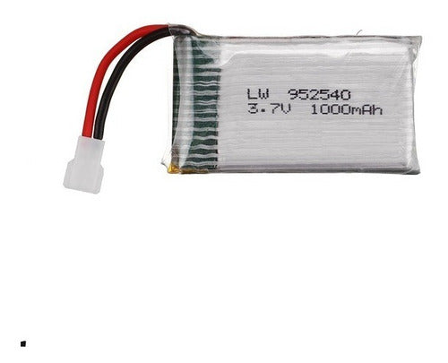 Batería Lipo 1000mAh 3.7V Drones X5 X5C X5SW X5SC V931 CX-30 0