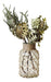 Ruixia Rustic Glass Flower Vase with Hemp - 1 Pack 1