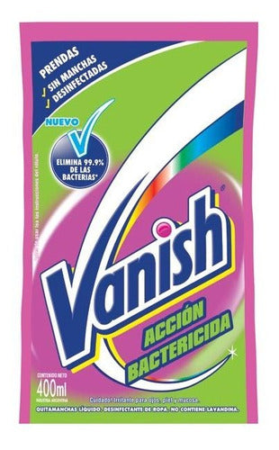 Vanish Adi Pro Pack X 12 Unid. Quitamancha Polvo 120 Ml 0