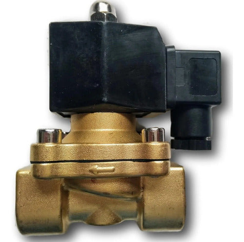 Válvula Solenoide Diafragma 2/2 Vias Nf 1/2 Polegada 24-vca 1