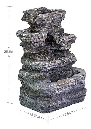 Ferrisland Fuente De Mesa En Cascada De 5 Niveles Con Luces 4