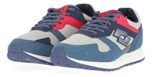 Lotto Runner Plus Men's Sneakers in Blue and Red 5