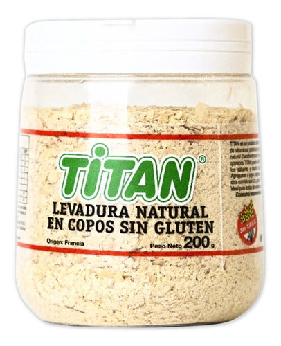 Titan Natural Yeast Flakes 200g - 3 Units 1