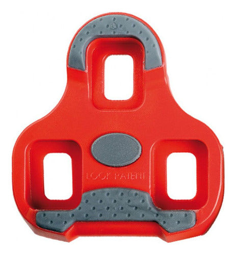 Taco Pedal Speed Look Keo Grip Vermelho Float 9º Taquinho 1