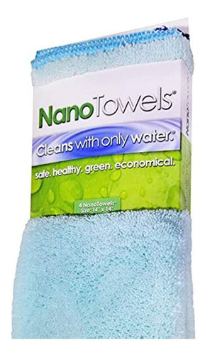 Nano Towels - Clean Only With Water - Eliminate Dust, Spills & Dirt Instantly 0