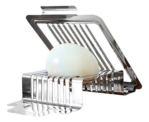 Egg Slicer Fruit Cutter Stainless Steel 0