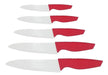 Kitchen Tools Set X5 Cuchillo Cerámica Mango Silicona Profesional 0