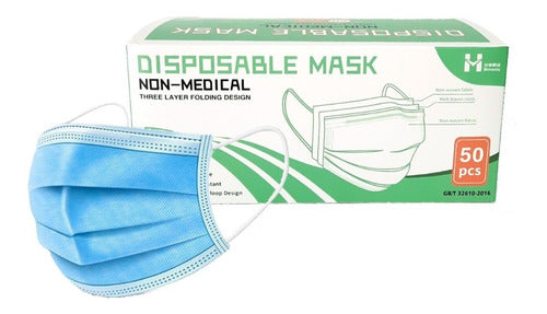 Barbijos Disposable Maximum Protection Face Mask Pack of 250 1