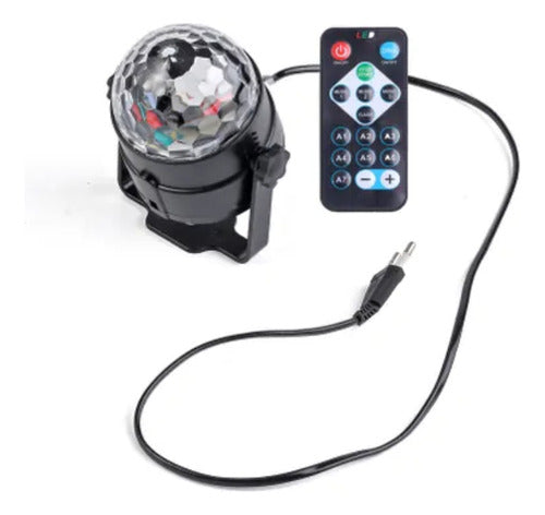 Bola De Luces Led Rgb + Control (002) 0