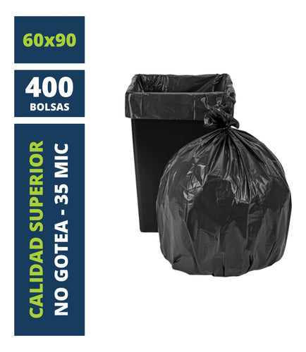 AntePlast Garbage Bags Consortium Various Colors 60x90 X400u 0