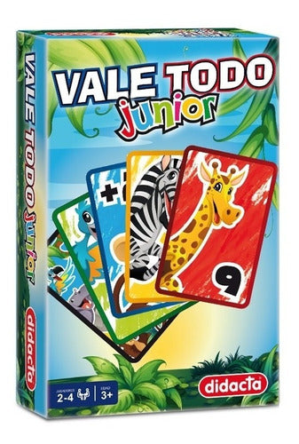 Vale Todo Junior Juego De Cartas Infantil Para Niños Y Niñas 0