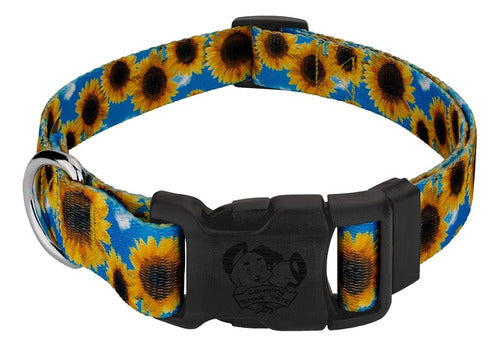 Country Brook Petz - Collar Para Perros Deluxe Sunflowers - 0