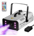 XWSTGEQ 1500 Watt Fog Machine with 6 LED Lights and Remote Control 0