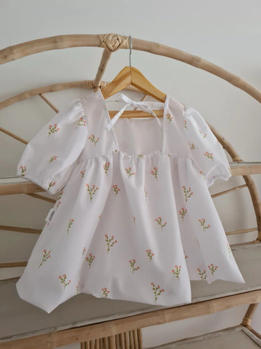 LITTLE SOPHIA Baby Dress for Baptism and First Year in Cotton 9