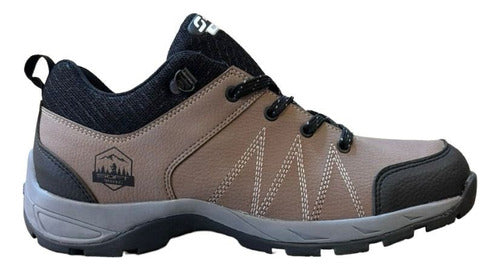 Soft Trekking Shoes for Men Art. 1800 Comfortable Work 0