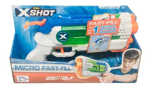 X-Shot Micro Fast Fill Water Gun AR1 56220 Ellobo 0